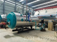 80萬大卡生物質(zhì)導(dǎo)油爐