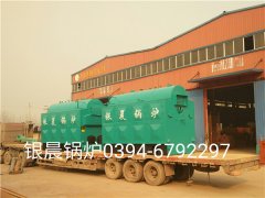 2臺(tái)DZH2-1.25-T型2噸生物質(zhì)鍋爐發(fā)貨