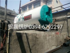 WNS2-1.25-Q型2噸燃?xì)庹羝仩t安裝現(xiàn)場