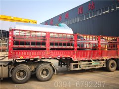 80萬大卡燃油氣導(dǎo)熱油爐發(fā)貨