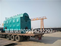 DZL4-1.25-T型4噸鏈條式生物質(zhì)導熱油爐發(fā)貨